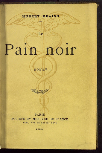Le pain noir